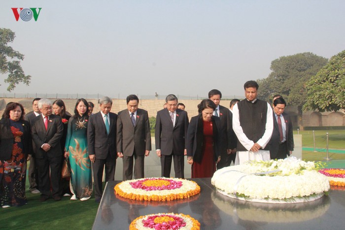 Nguyen Thi Kim Ngan rend hommage à Mahatma Gandhi - ảnh 1